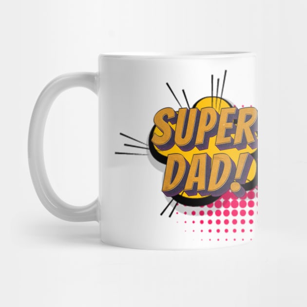 super dad by Futee Merch